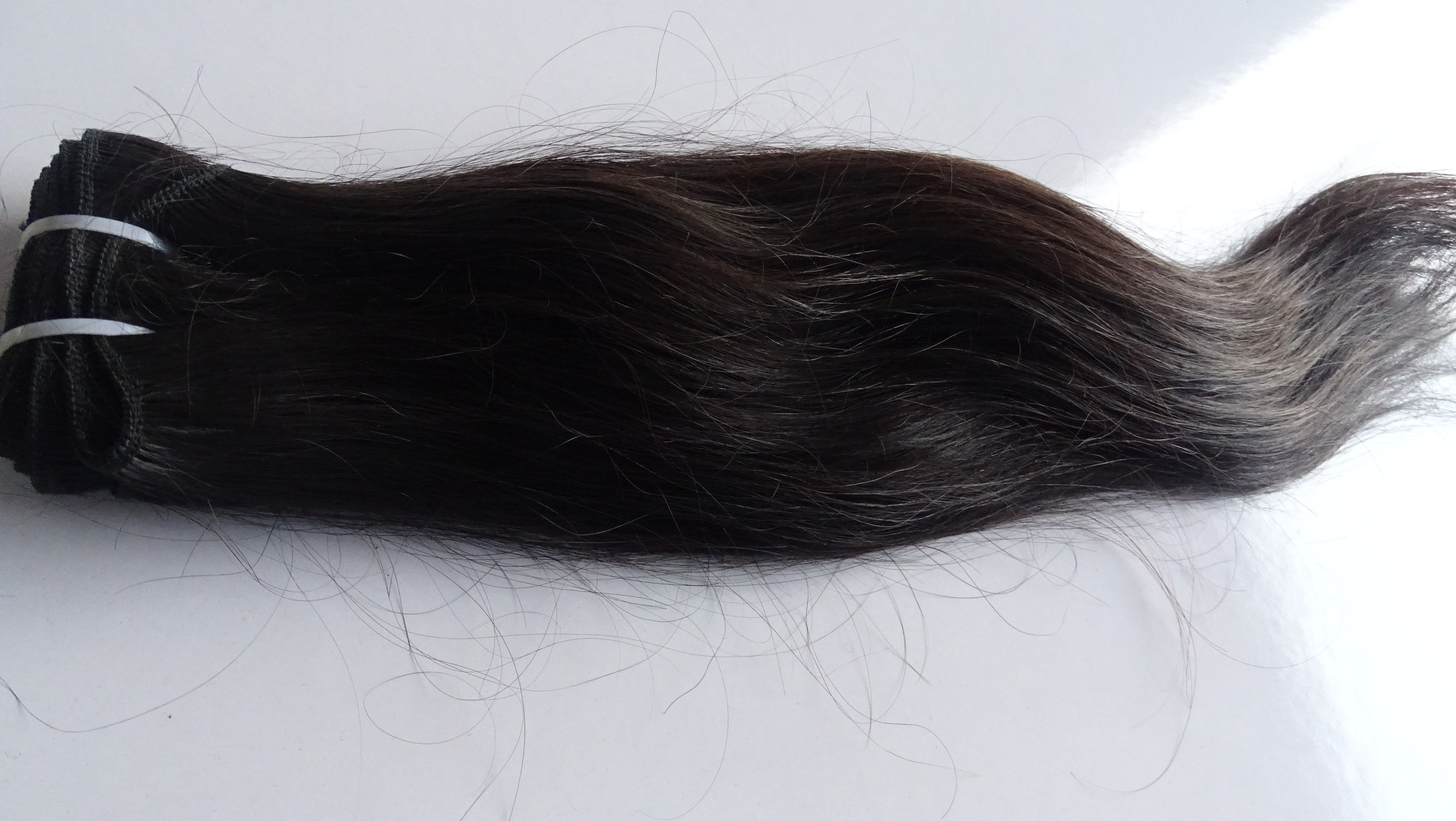 Real Indian Human Black Hair Extension